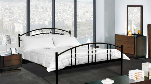 Łóżko Metalowe Aneta: Elegancja i Wyjątkowość w Twojej Sypialn