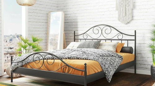 Łóżko Metalowe Antic: Nowoczesny Akcent w Twojej Sypialni