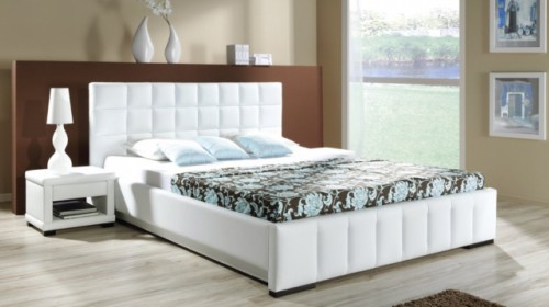 Łóżko KALIPSO H tapicerowane z pojemnikiem